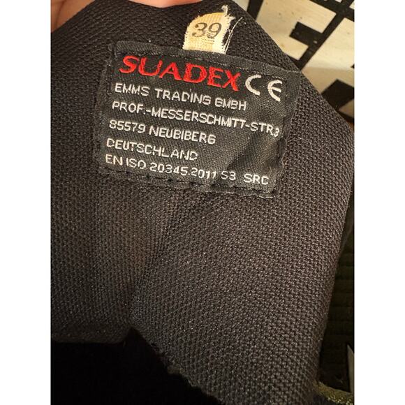 SUADEX Safety Work Boots Green Knit Steel Toe SRC EU 39 Unisex main image 5